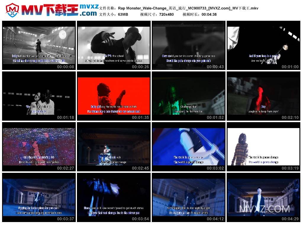 Rap Monster_Wale-Change_英语_流行_MC900733